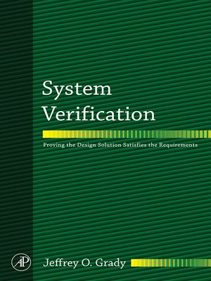 cover image of System Verification